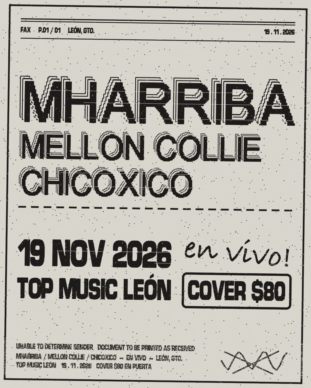 Póster: mharriba, Mellon Collie y Chicoxico